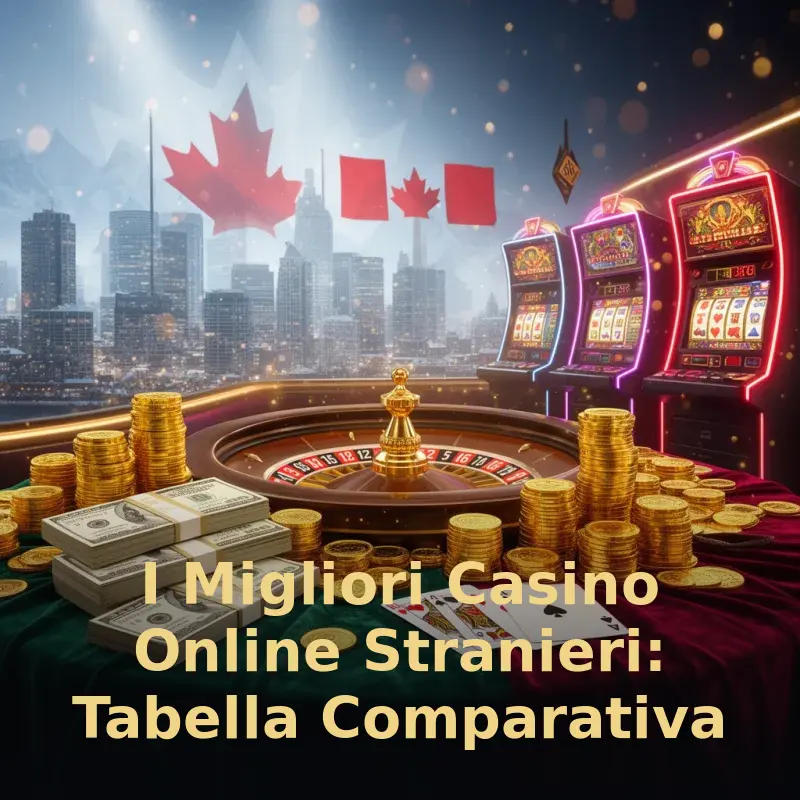 I Migliori Casino Online Stranieri: Tabella Comparativa